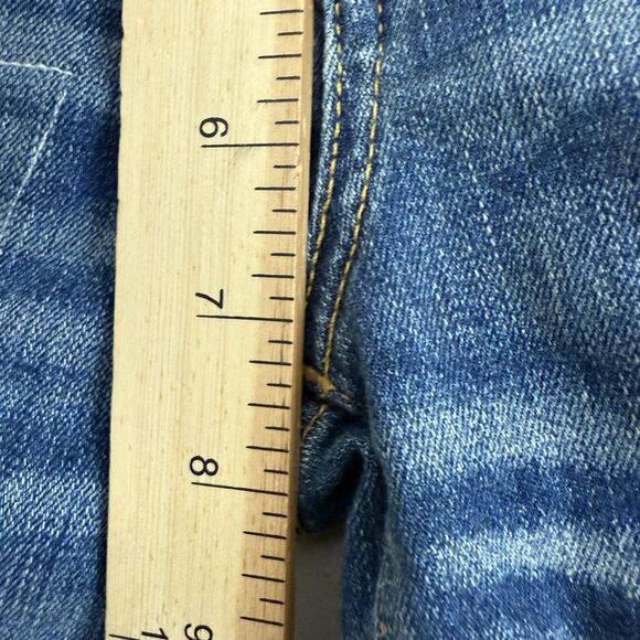 Simon Miller Womens Distressed Denim Jeans Size 24 Toyah Slim Boyfriend USA - Picture 9 of 10